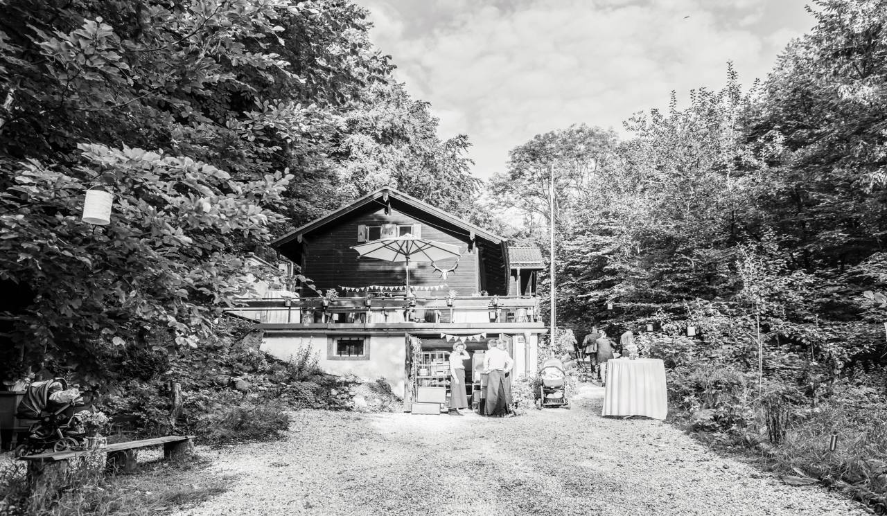 Klause Schindergraben — Außenansicht von 1912