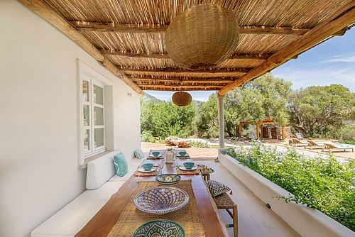 Corporate Event Sardinien — Außen-Dining
